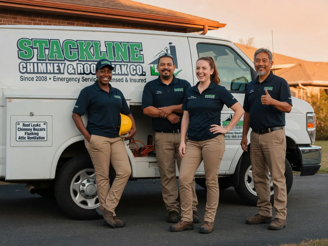 Chimney flashing repair company in Cannon Ball, ND